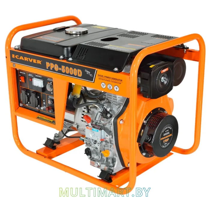 Дизельный генератор Carver PPG-5000D (01.020.00050)